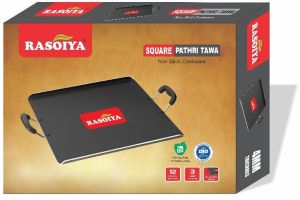 Rasoiya Plus Aluminum Non Stick Pathri Tawa 4mm Thickness