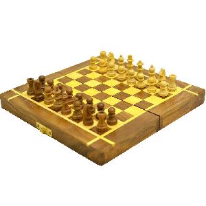 Wooden Chess Game Board Set