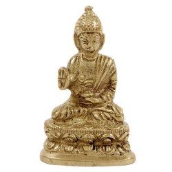 Copper Buddha Idol