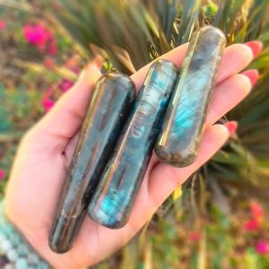 Labradorite Healing Smooth Massage Wand