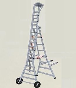 Telescopic Wheel Ladder