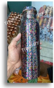 Custom Printed Copper Water Bottle Printed Copper Drinware From Tradnary