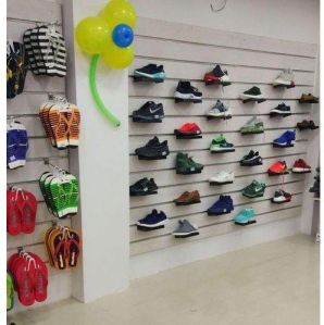 Wall Mount Shoe Display Rack