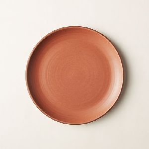 Terracotta Clay Dinner Plate
