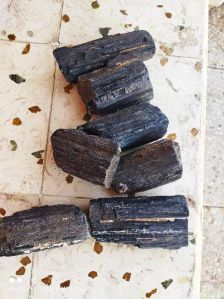 Black Tourmaline Rough Stone