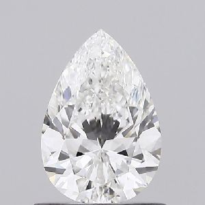 Pear Shaped 0.70ct F VVS2 IGI Certified Lab Grown CVD Diamond