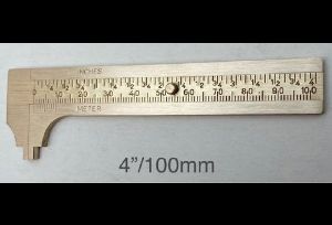 Pocket Brass Vernier Calipers 100mm