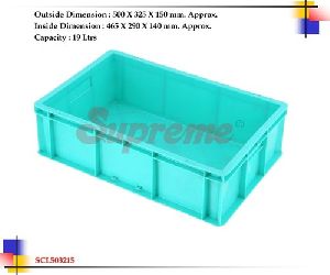 plastic moulded crate