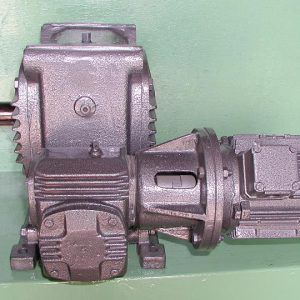 Double Reduction Worm Geared Motor