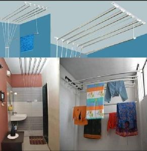 Ceiling Mounted Cloth Drying Rack