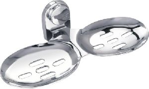 Stainless Steel Supreme Double Soap Dish