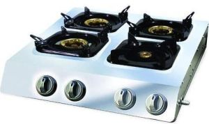 four burner gas range