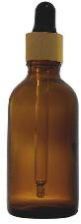 50 ml Amber Glass Bottle with Dropper