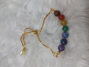 Seven chakra stone beads Rakhi