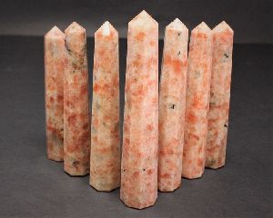 sunstone High polished quality obelisk