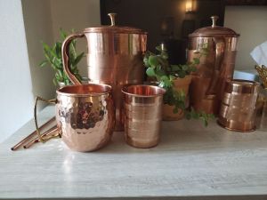 Cured Pure Copper Jugs