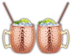 Moscow Mule Mug Copper Set