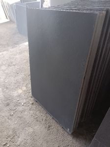 Kadappa Black Leather Finish Stone