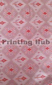 Pink 44inch Cotton Printed Fabric