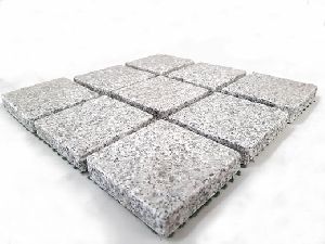White Granite Cobbles