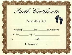 Birth Certificate Service