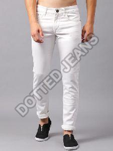 Mens White Jeans