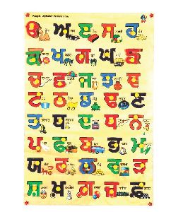 Punjabi Alphabet Picture Tray