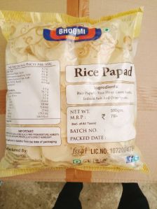 Rice Papad