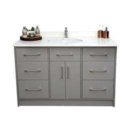 48x22x34.5 Inch Grey Bathroom Vanity