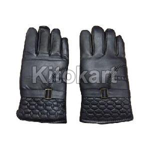 Mens Leather Hand Gloves