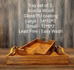 Acacia Wood Serving Tray