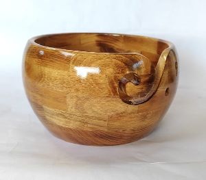 Wooden Yarn Bowls