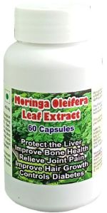 Moringa Oleifera Leaf Extract Capsule - 60 Capsules