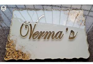 Designer Resin Name Plate