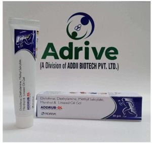 Addrub-DL Instant Pain Relief Gel