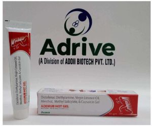 Addrub Hot Instant Pain Relief Gel