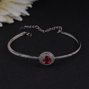 Amethyst Red Crystal Bracelet