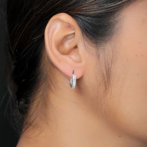 Diamond Bali Earring