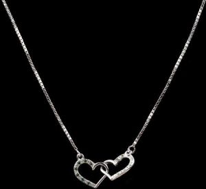 Infinite Love Valentine Gift Diamond Necklace