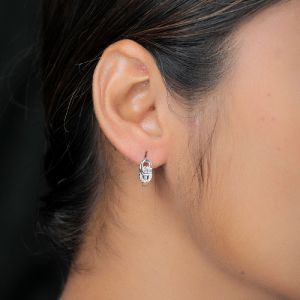 Infinity Double Ring Earring