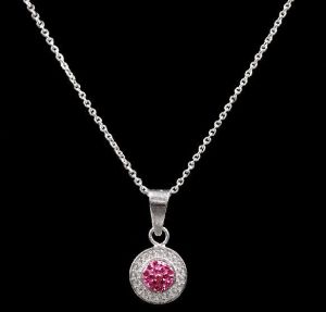 Pink Diamond Attrective Neckless