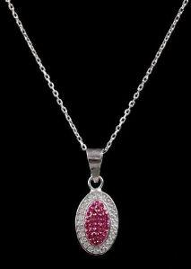 Pinky Diamond Neckless