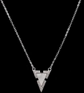 Triangle Shape Diamond necklace