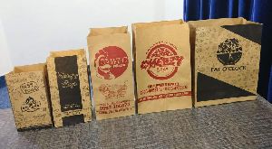 All type Carry Bags Brown and Printed