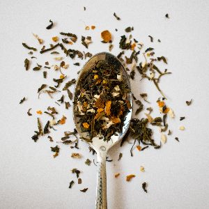 Turmeric Ginger Basil Tea