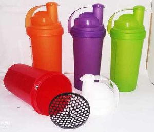 Colored Plastic Shaker Bottle