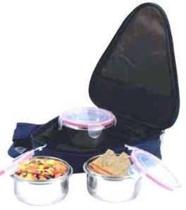 Elegant Stainless Steel Tiffin