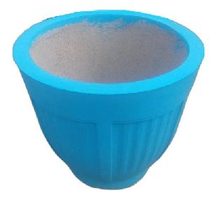 Color Coated Cement Flower Pot