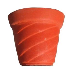 Red RCC Flower Pot