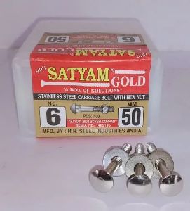 Satyam Gold Carriage Bolts
